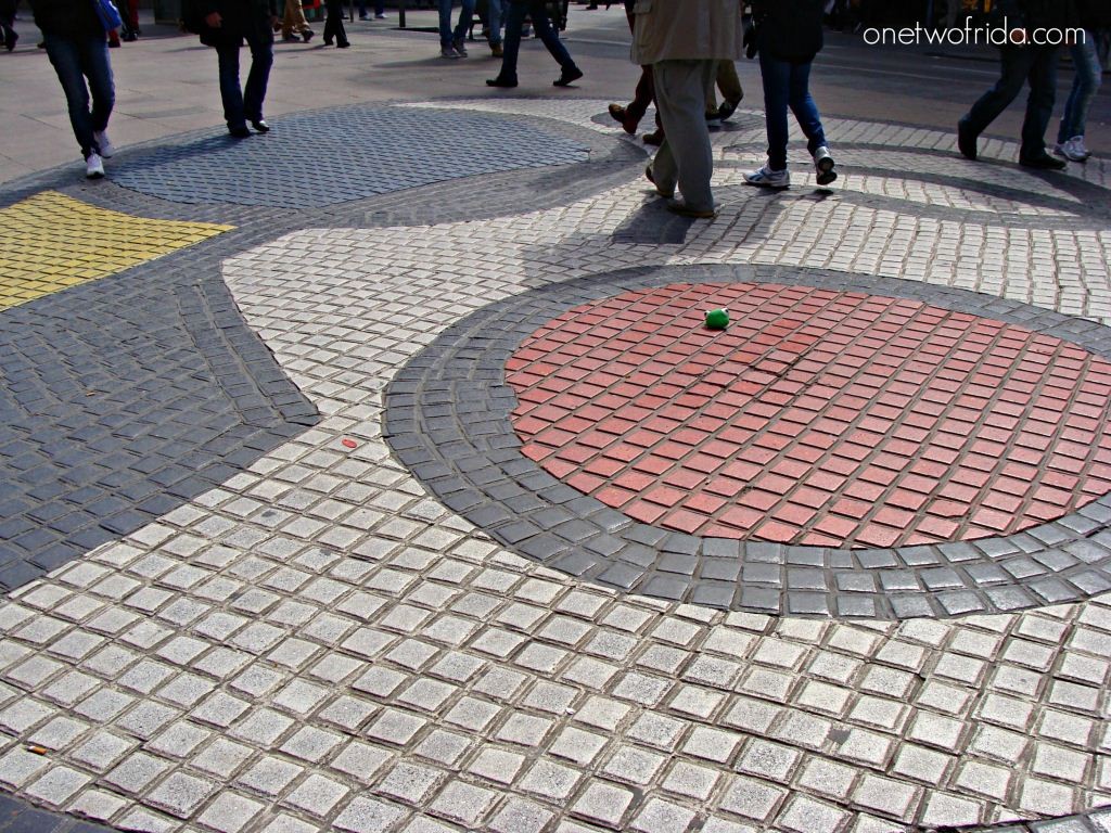 Barcellona - Rambla Mosaico Mirò