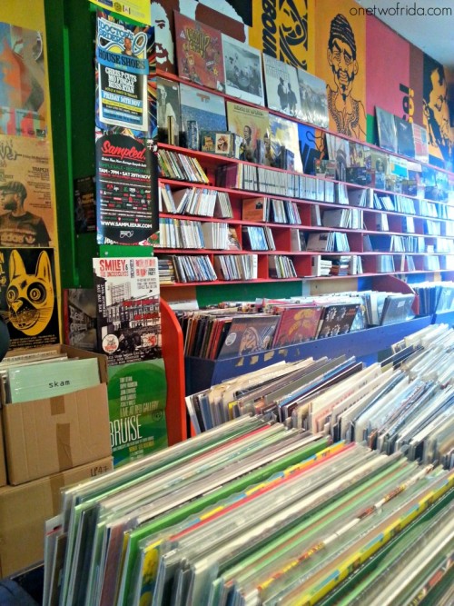 Musica in viaggio - record store Londra