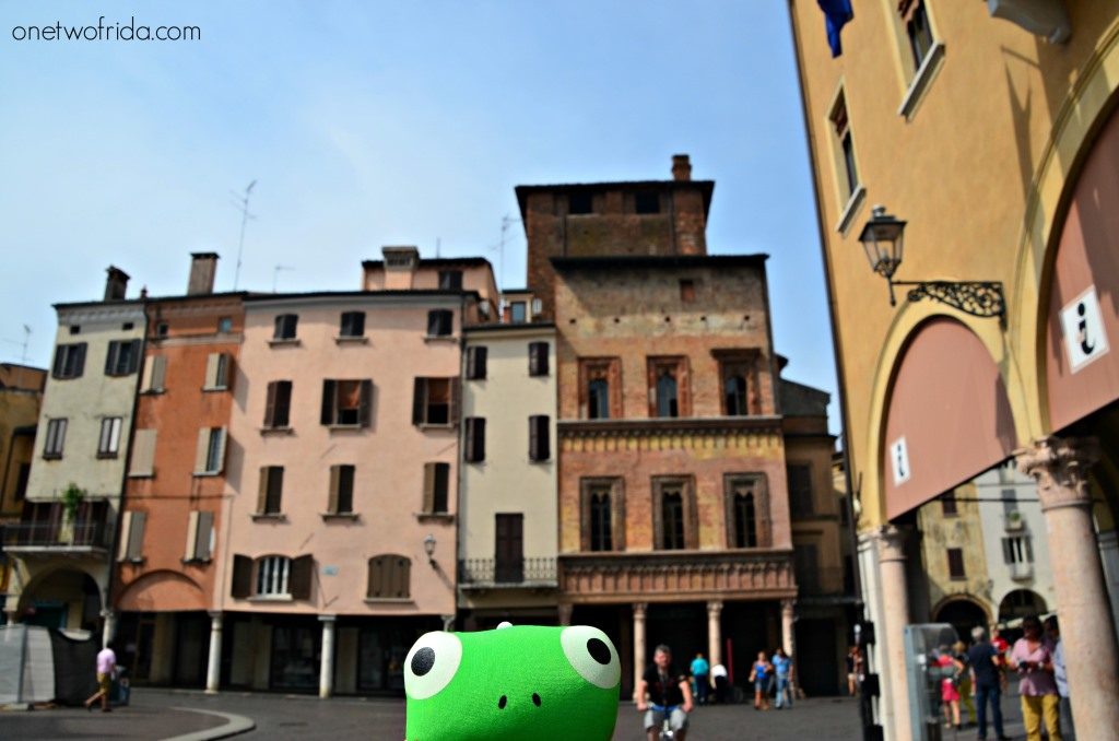 Frida a spasso per Piazza Erbe