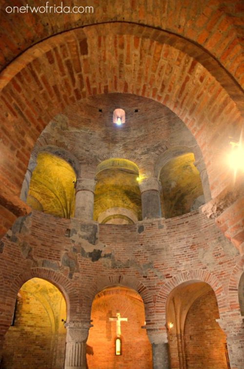 L'interno della rotonda di San Lorenzo
