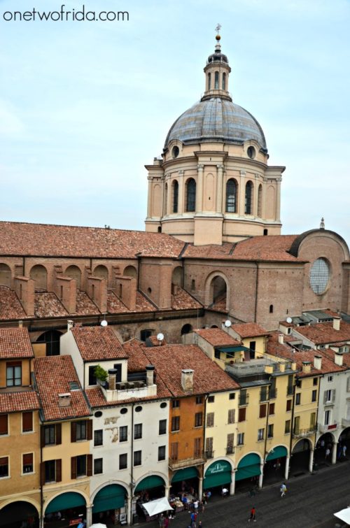 Sant'Andrea vista dalla torre dell'orologio