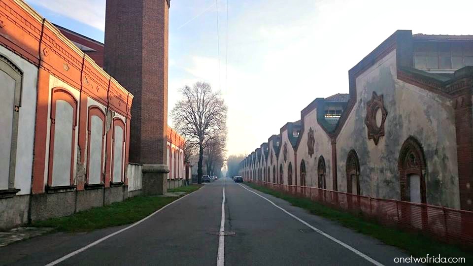 Viale principale di Crespi d'Adda