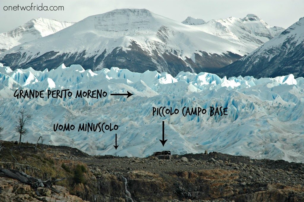 campo base per il trekking sul Perito Moreno