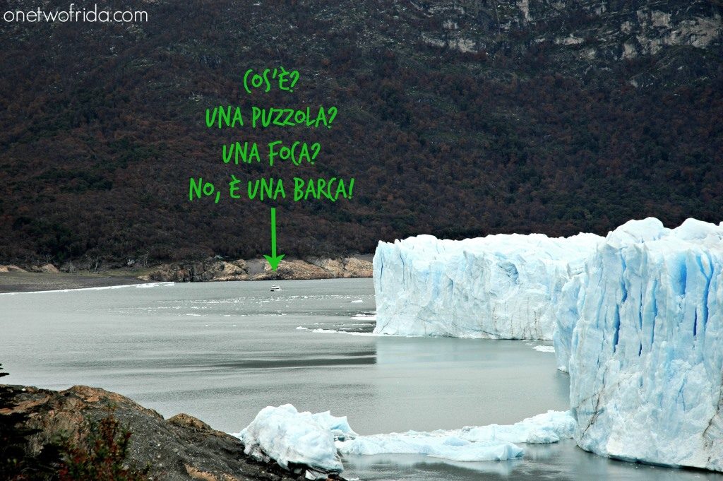 Battello per visitare il perito Moreno