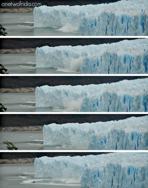 crollo del Perito Moreno