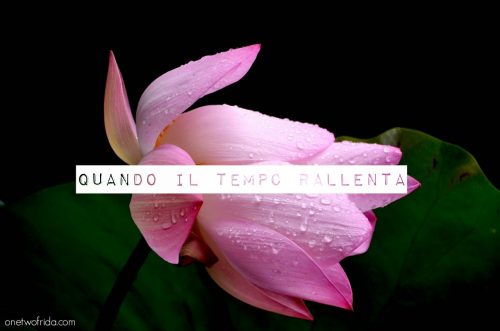 quando il tempo rallenta